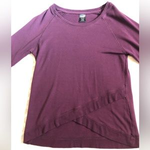 Large Dark purple pull over sweater